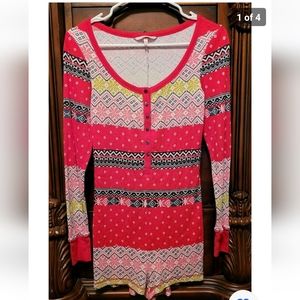 Victoria Secret Thermal Romper Small